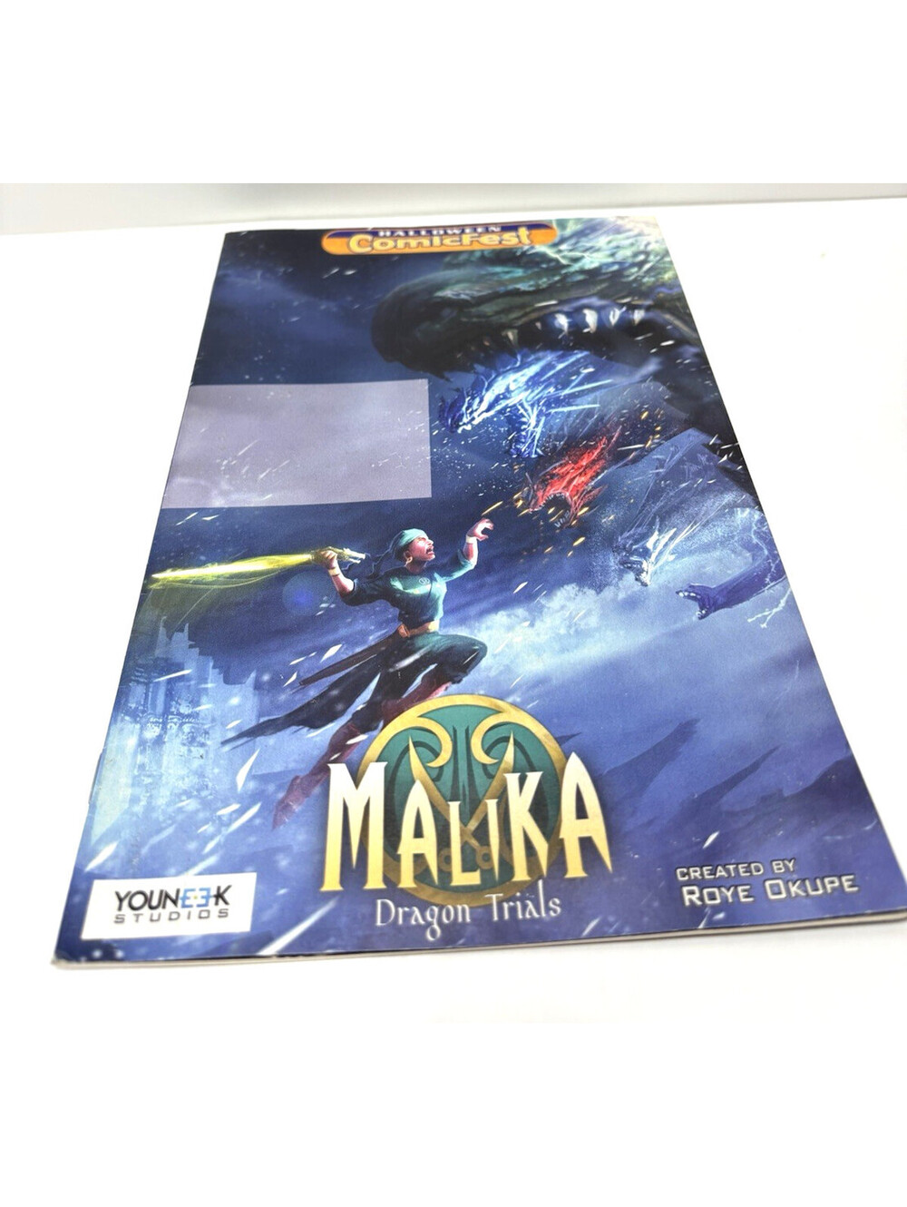 Malika: Dragon Trials Comic Book – Halloween ComicFest 2017 – GUC